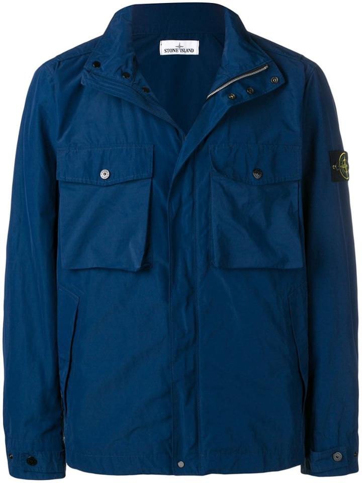 Stone Island Chest Pocket Jacket - White