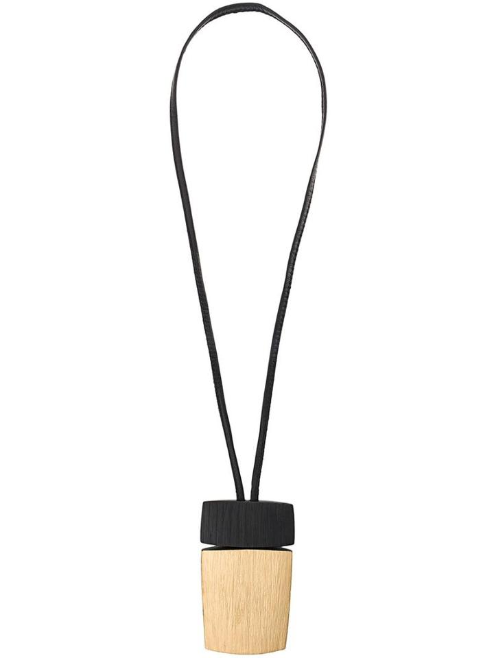 Monies Rectangular Pendant Necklace, Women's, Metallic