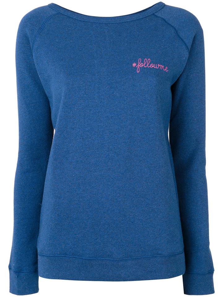 Maison Labiche - Knitted Top - Women - Cotton - M, Blue, Cotton