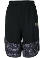 Ea7 Emporio Armani Elasticated Waist Shorts - Black