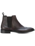 Corneliani Hi-top Classic Brogues - Brown