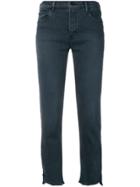 J Brand Slim Crop Trousers - Blue
