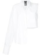 Ann Demeulemeester Byron Asymmetric Shirt - White