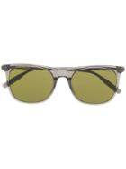 Montblanc Clear Frame Sunglasses - Grey