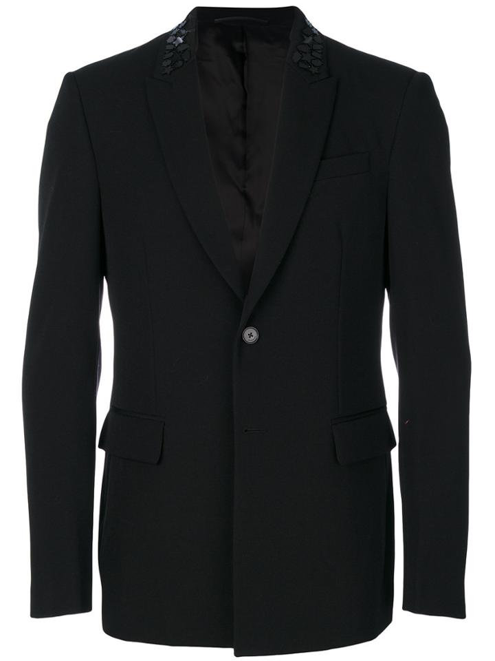 Givenchy Beaded Collar Blazer - Black