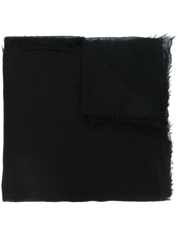 Rick Owens Raw Edge Scarf