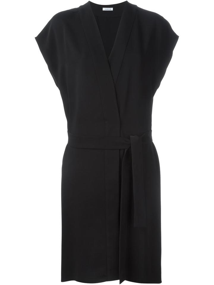 P.a.r.o.s.h. Belted Wrap Dress