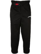 Indice Studio Belted Cropped Trousers - Black