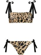Zimmermann Leopard-print Bikini - Neutrals