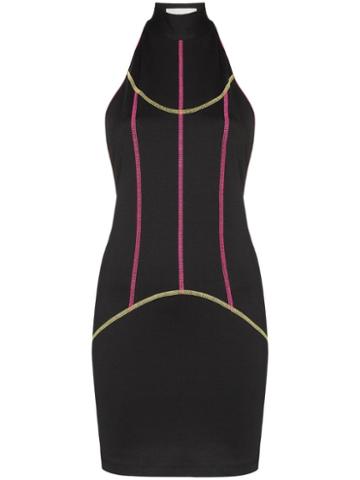 Kirin Peggy Gou Contrast-piping Mini Dress - Black