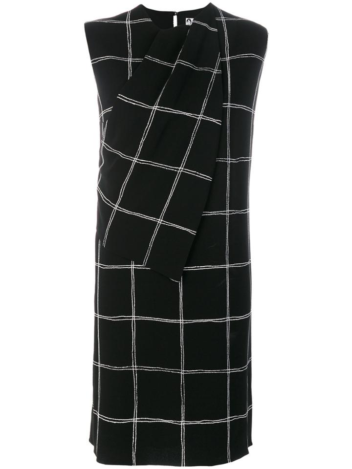 Lanvin Draped Neck Dress - Black