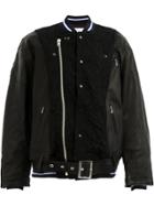 Facetasm Facetasm Mrcm12 Blak Wool/cupro/calf Leather/acrylic/wool -