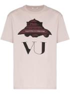 Valentino X Undercover Ufo Vu Print T-shirt - Pink