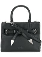 Karl Lagerfeld Rocky Bow Small Shopper Tote - Black