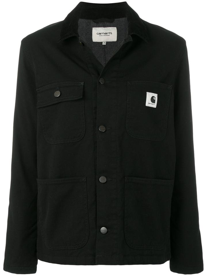 Carhartt Denim Logo Jacket - Black