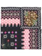 Temperley London Flux Print Scarf - Grey