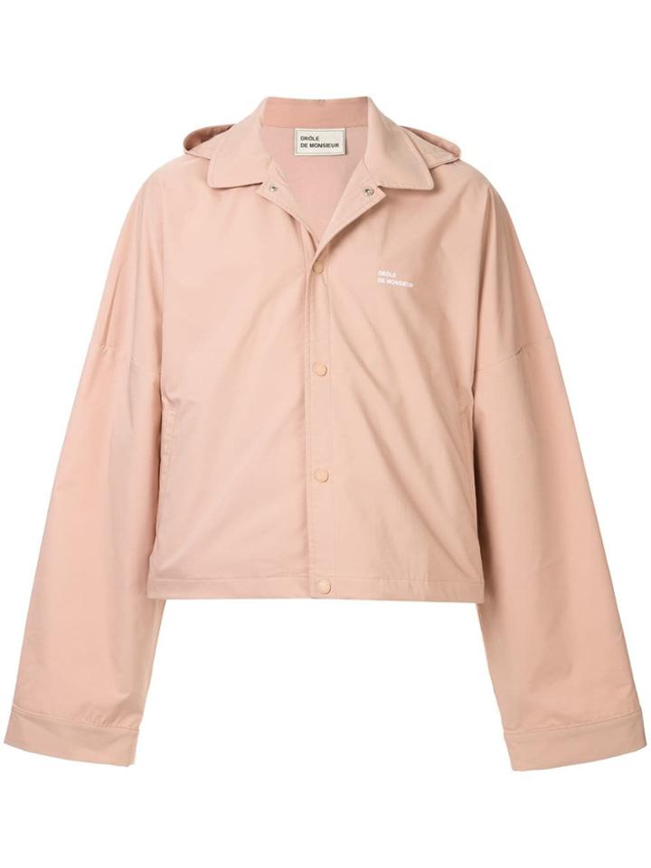 Drôle De Monsieur Nfpm Cropped Jacket - Pink