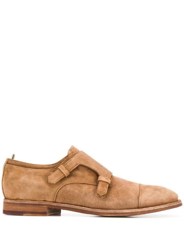 Officine Creative Princeton Monk Shoes - Neutrals