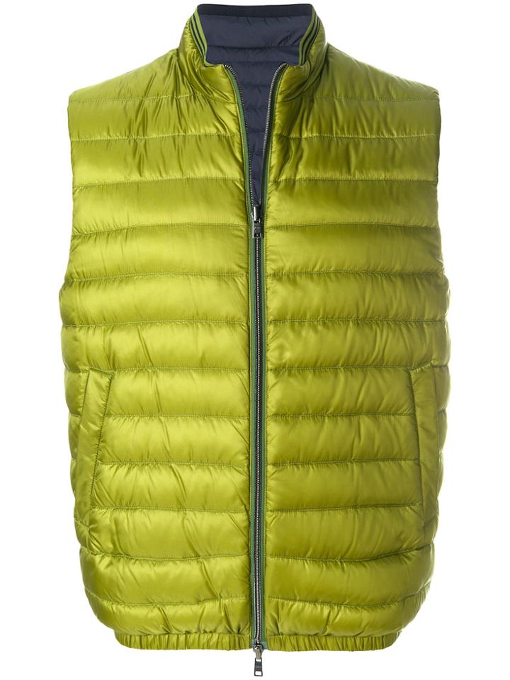 Herno Sleeveless Padded Jacket - Green