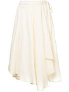Lemaire Loose Flared Skirt - Nude & Neutrals