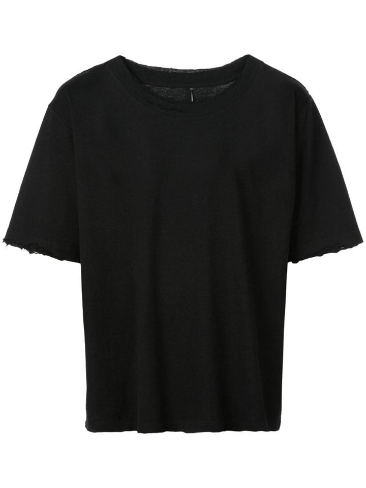 Unravel Project Classic Loose T-shirt - Black