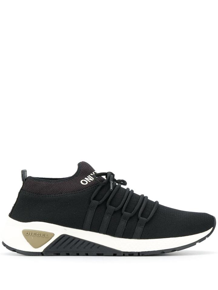 Diesel Slip-on Sneakers - Black