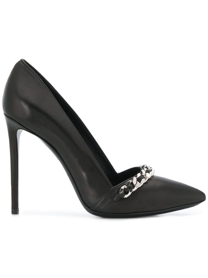 Marc Ellis Chain Detail Pumps - Black