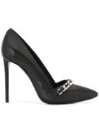 Marc Ellis Chain Detail Pumps - Black