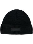 Woolrich Ribbed Logo Plaque Hat