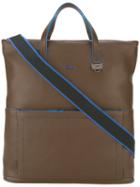 Furla - Front Pocket Tote Bag - Men - Leather - One Size, Brown, Leather