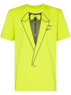 Nike X Off-white Tuxedo Cotton T-shirt - Yellow