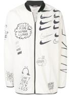 Nike Nathan Bell Printed Running Jacket - White