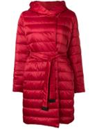 's Max Mara Quilted Shell Jacket - Red