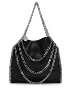 Stella Mccartney Falabella Multi-chain Tote Bag - Black