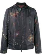 Valentino - Reversible Fireworks Print Jacket - Men - Cotton/polyamide/polyester - 48, Blue, Cotton/polyamide/polyester