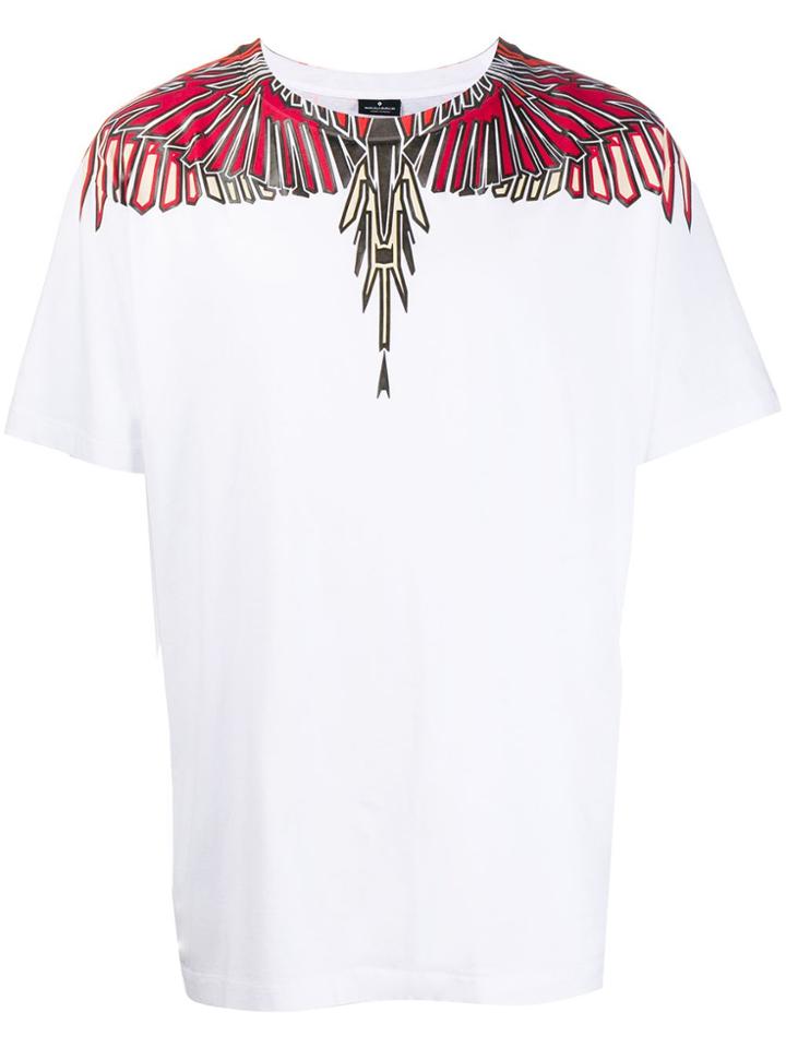 Marcelo Burlon County Of Milan Geometric Wings T-shirt - White