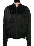 Haider Ackermann - Classic Bomber Jacket - Women - Rayon/cotton - 40, Black, Rayon/cotton