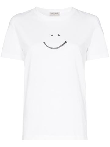Vika Gazinskaya Smile Print T-shirt - White