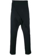 Army Of Me Tailored Drop-crotch Trousers - Black
