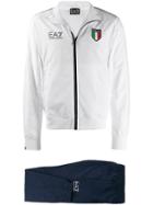 Ea7 Emporio Armani Logo Track Jacket - White