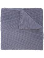 Pleats Please By Issey Miyake Pleated Scarf - Grey