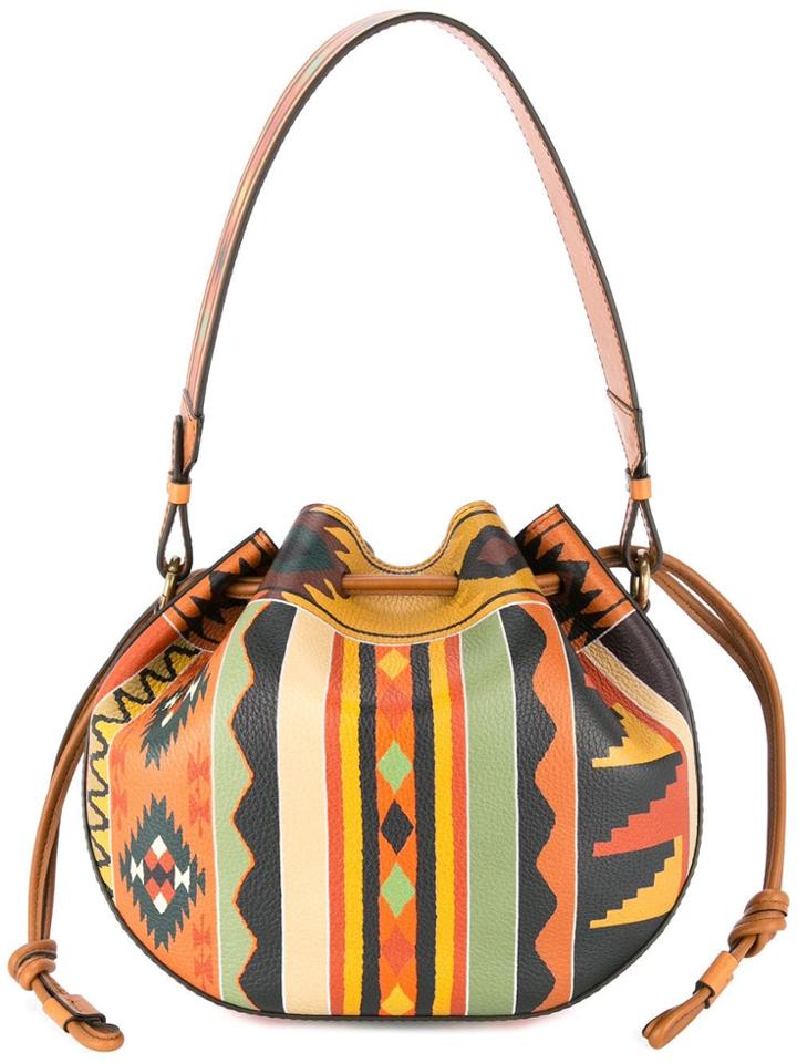 Etro Bubble Paisley Bucket Bag - Multicolour