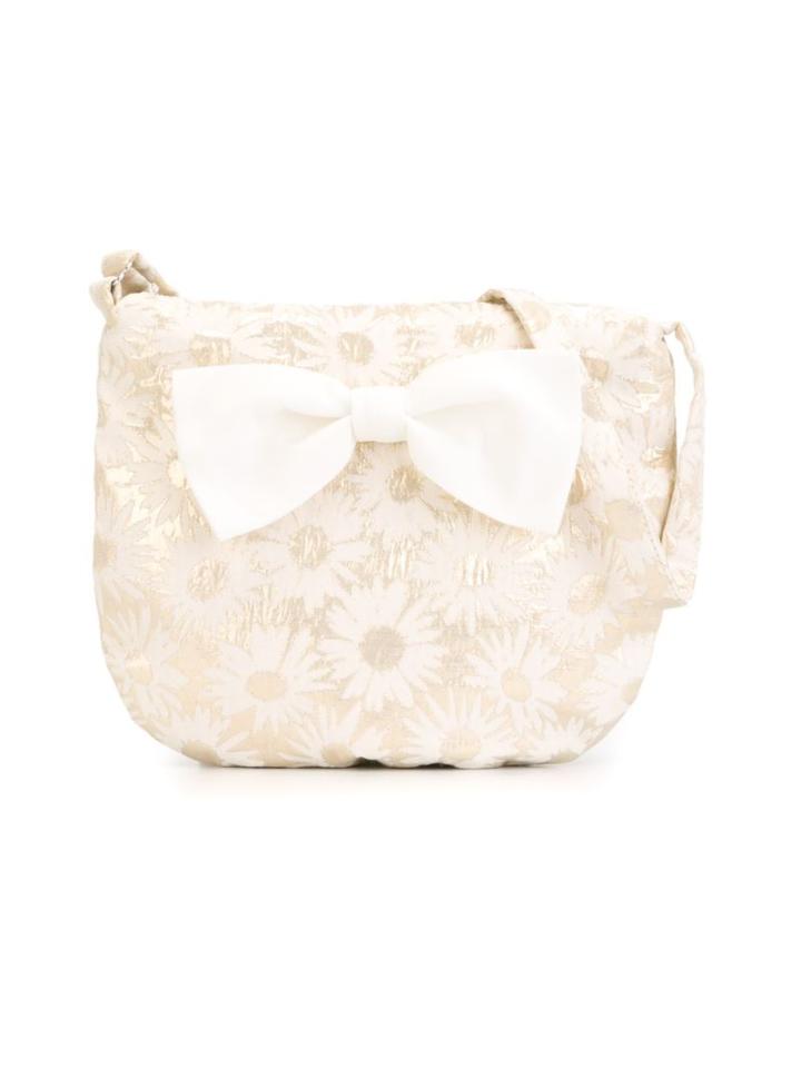 Hucklebones London Daisy Jacquard Shoulder Bag, Girl's, Nude/neutrals