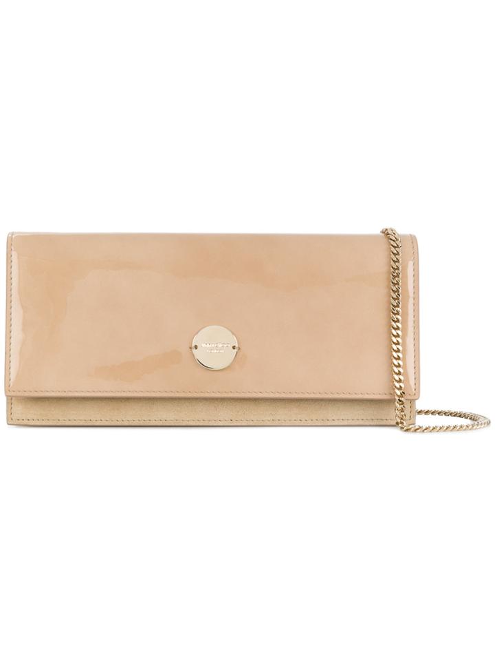 Jimmy Choo Fie Clutch Bag - Nude & Neutrals