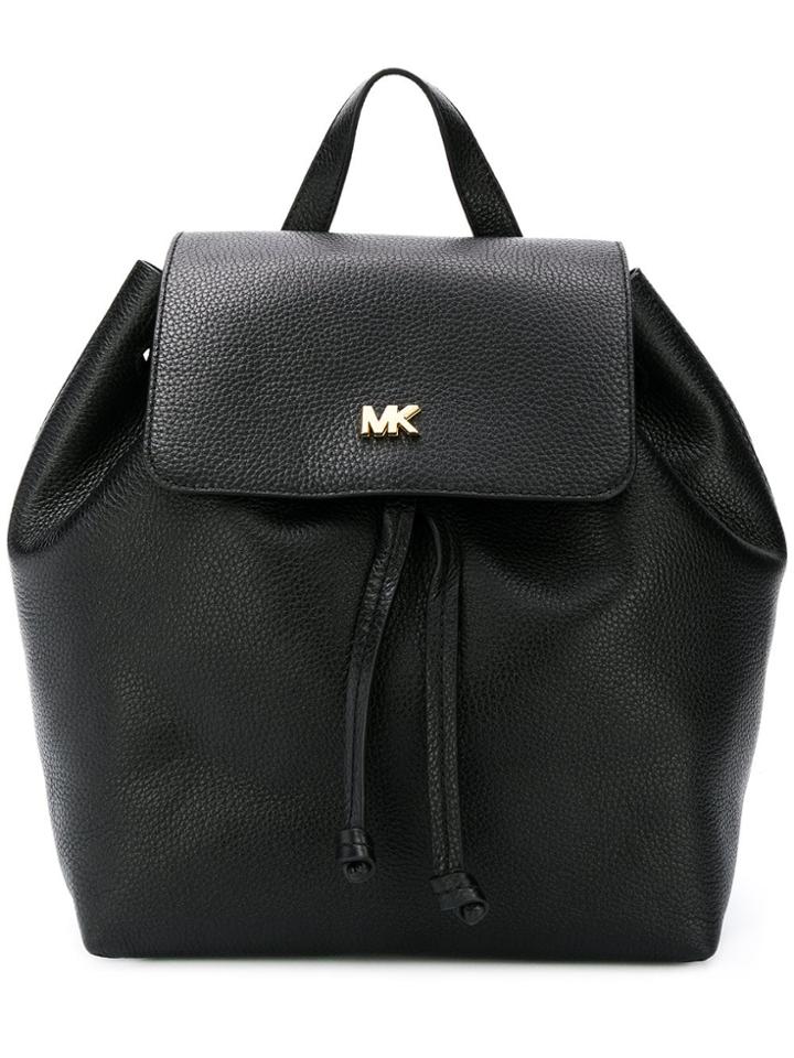 Michael Michael Kors Wide Shaped Backpack - Black