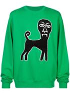 Haculla Demon Dog Sweatshirt - Green