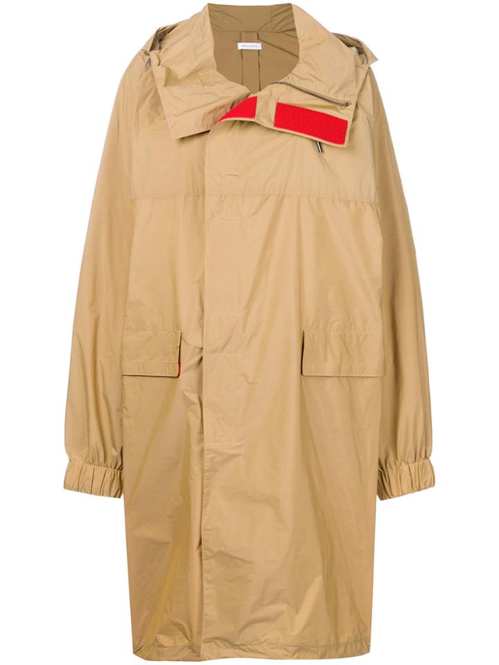 Jil Sander Oversized Parka Coat - Brown