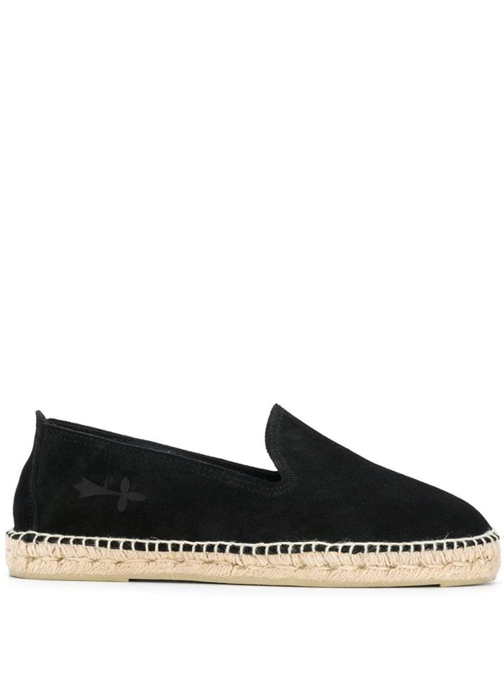 Manebi Hamptons Espadrilles - Black