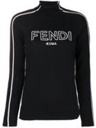 Fendi Turtleneck Sweater - Black