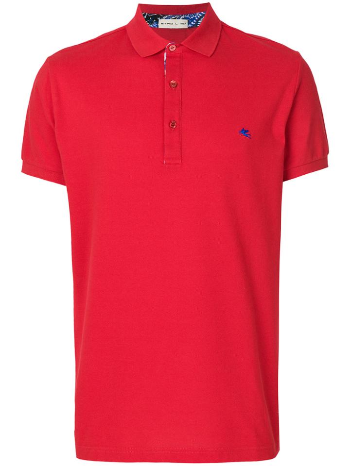 Etro Classic Polo Shirt - Red